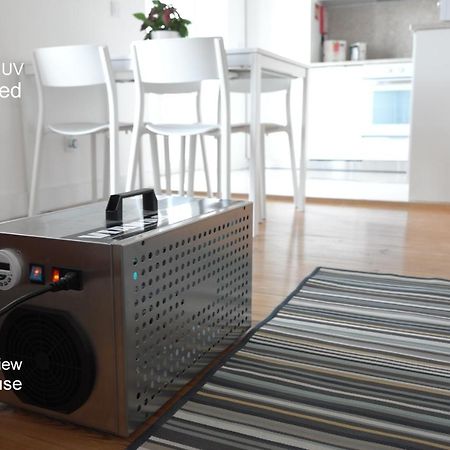 شقة Ocean View Penthouse Paço de Arcos المظهر الخارجي الصورة