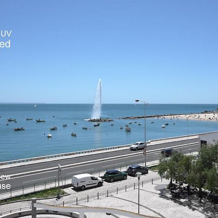 شقة Ocean View Penthouse Paço de Arcos المظهر الخارجي الصورة