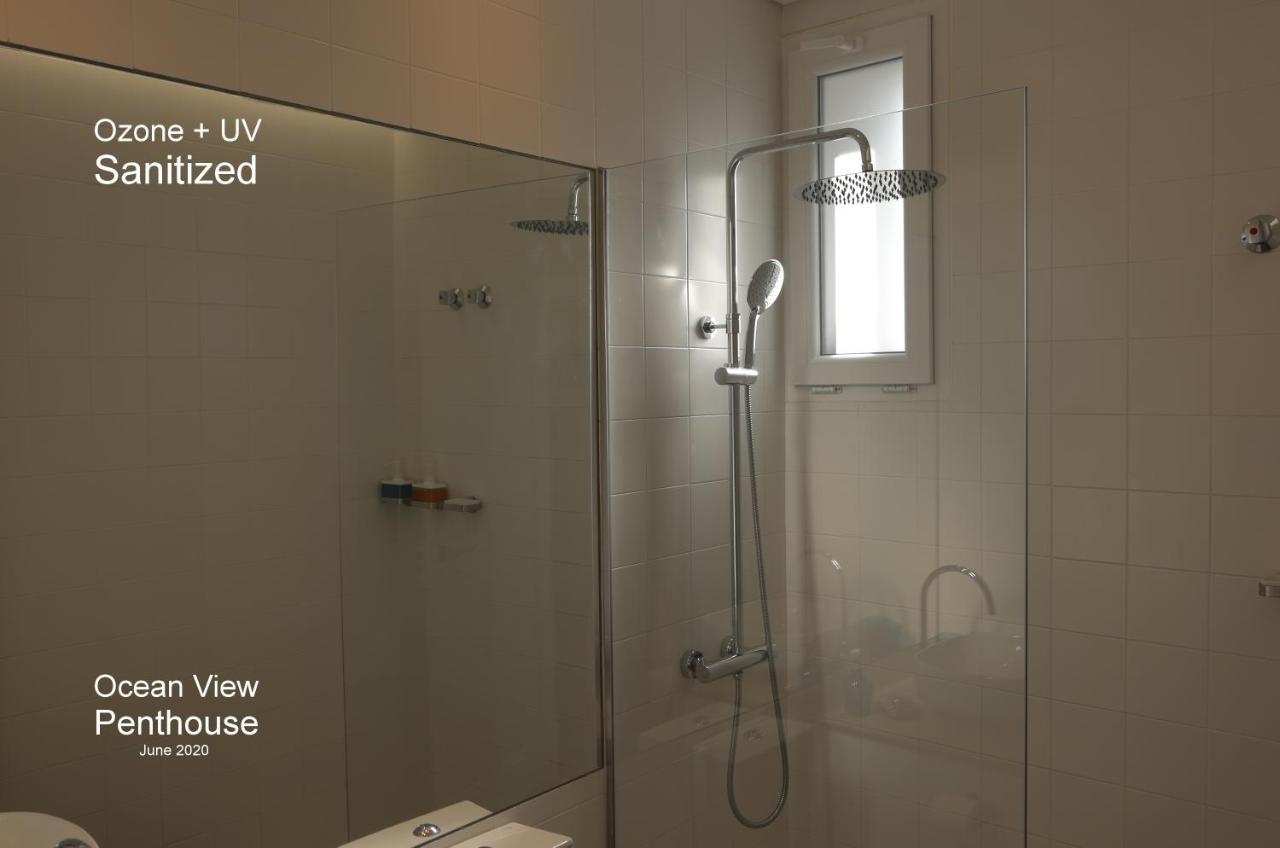 شقة Ocean View Penthouse Paço de Arcos المظهر الخارجي الصورة