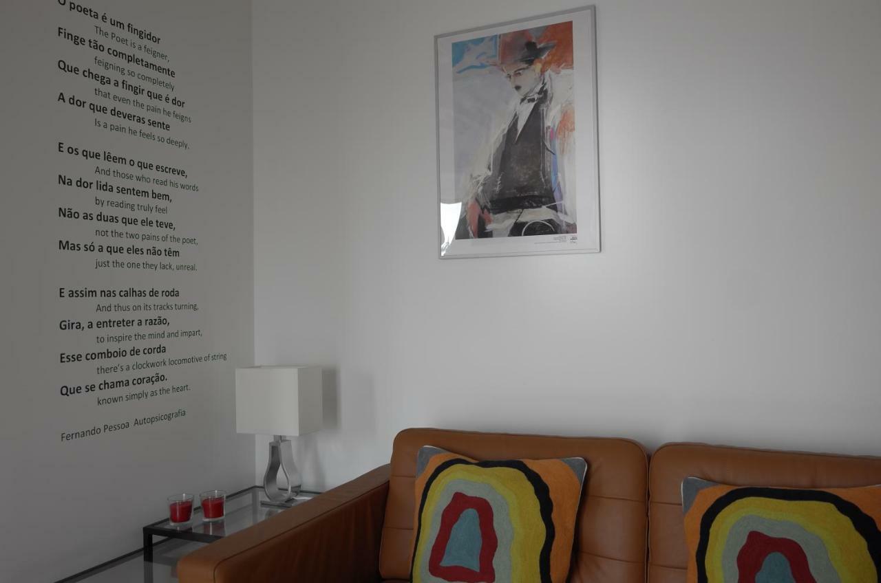 شقة Ocean View Penthouse Paço de Arcos المظهر الخارجي الصورة