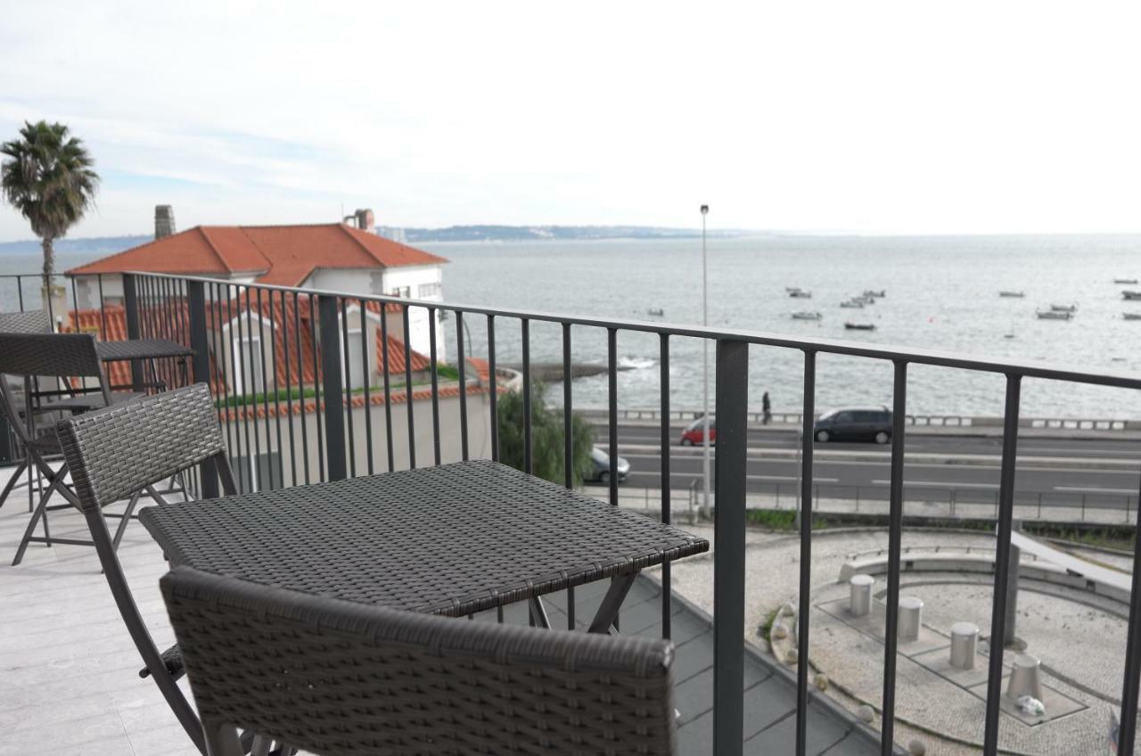 شقة Ocean View Penthouse Paço de Arcos المظهر الخارجي الصورة